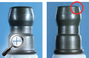 Поддельная свеча NGK оригинал LZKAR6AP-11