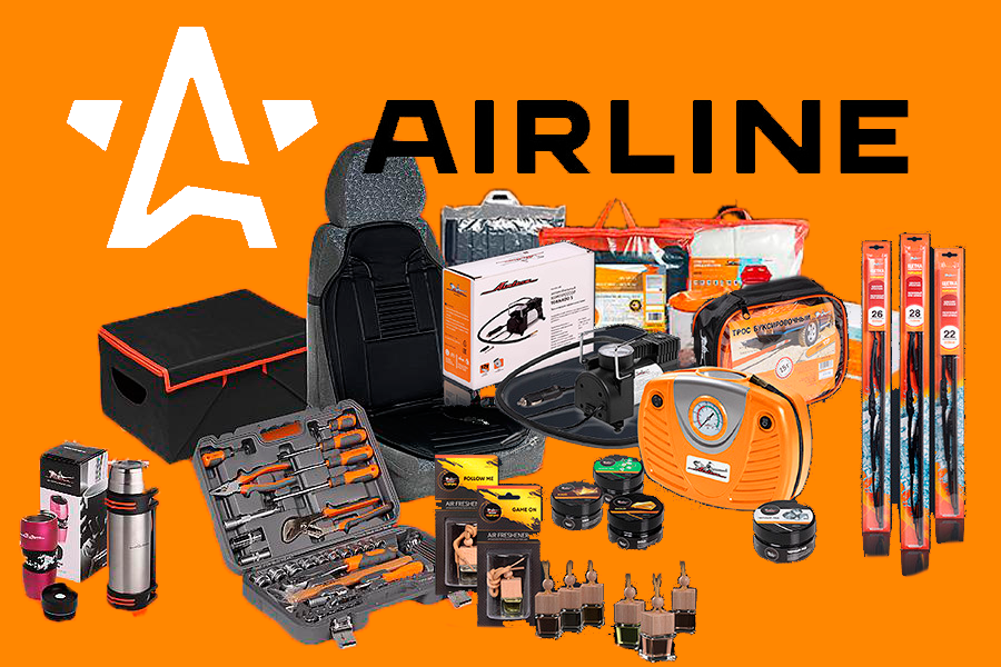 поступление на склад автомобильных аксессуаров AIRLINE