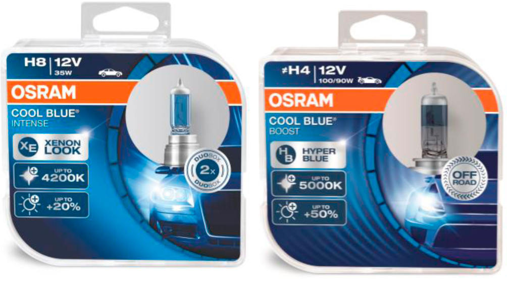 COOL BLUE® INTENSE   COOL BLUE® BOOST Осрам проверка на подлинность