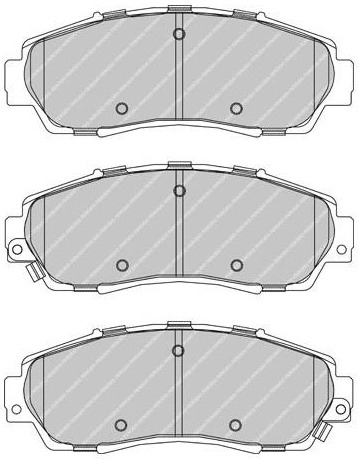 тормозные колодки Ferodo FDB4161 применяются на передней оси Honda CR-V III 2.0 i 01/07->  Honda CR-V III 2.0 i 4WD 01/07->  Honda CR-V III 2.2 i-CDTi 4WD 01/07->  не применимы для Honda CR-V IV 2012-> купить оптом