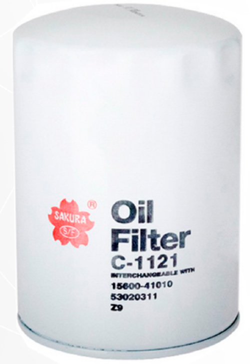 старый дизайн масляных фильтров Сакура SAKURA